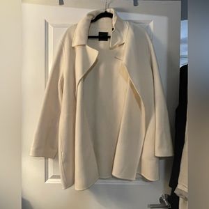 White cream Thoery jacket
